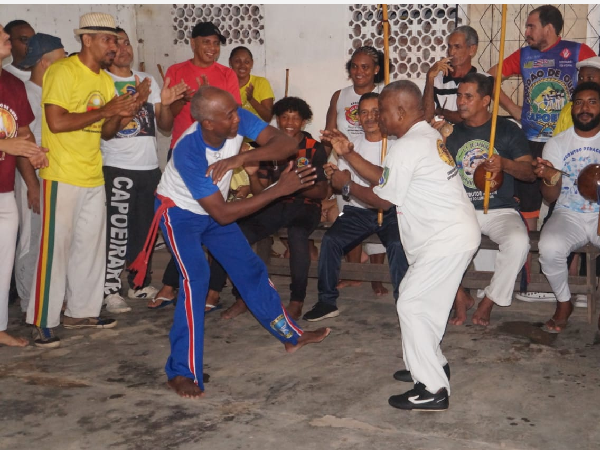 Cultura apoia roda de capoeira em celebração que reuniu mestres e amantes desta arte em Trizidela do Vale