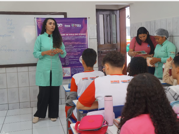 Março Lilás: vacina contra HPV é ofertada em escola de Trizidela do Vale